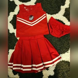 Georgia Bulldogs Monogrammed Cheerleading Uniform